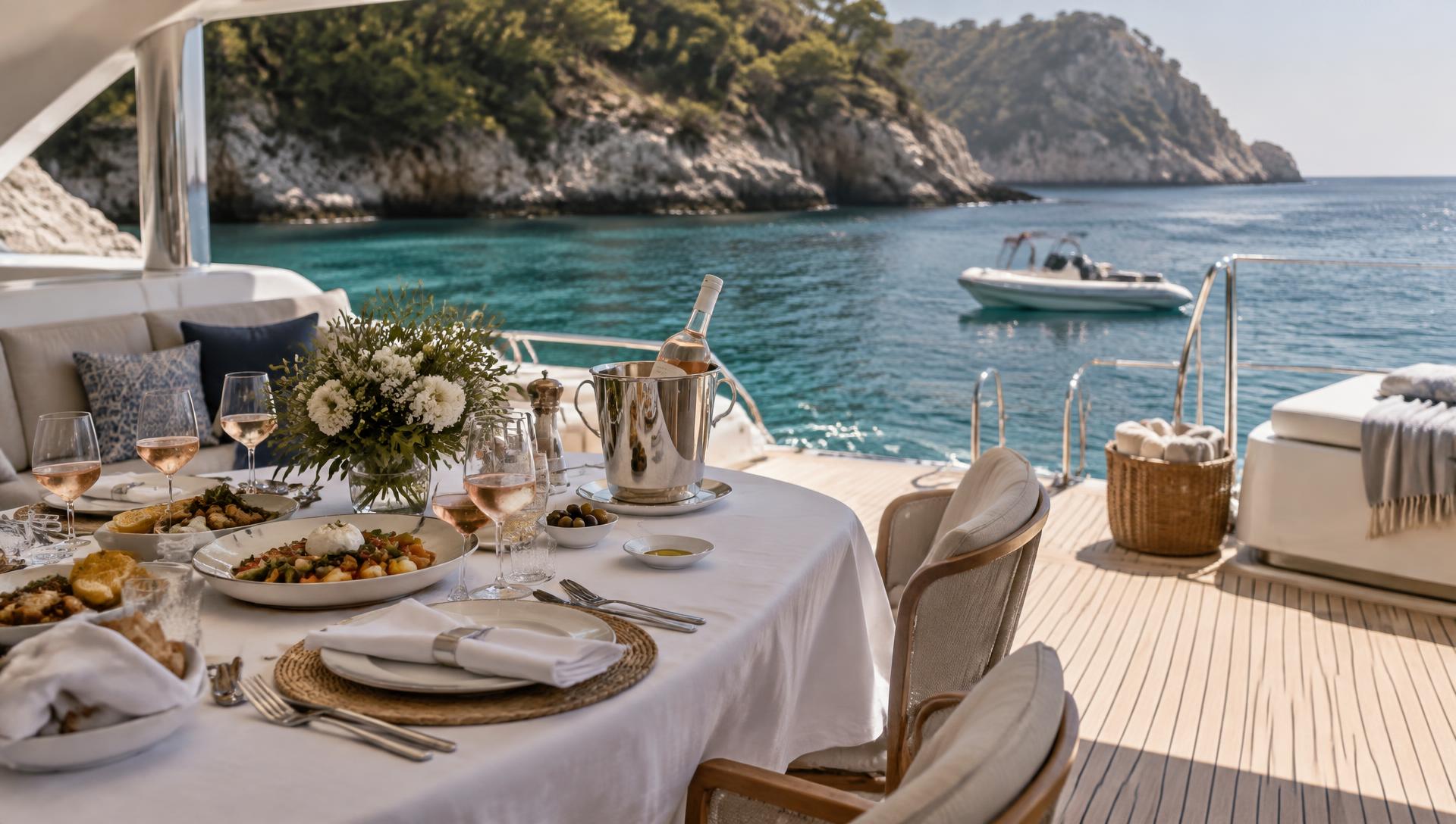 Mediterranean setting in Antibes