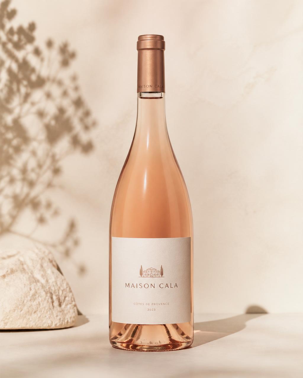 Bouteille de Maison Cala Rosé 2024, 75 cl
